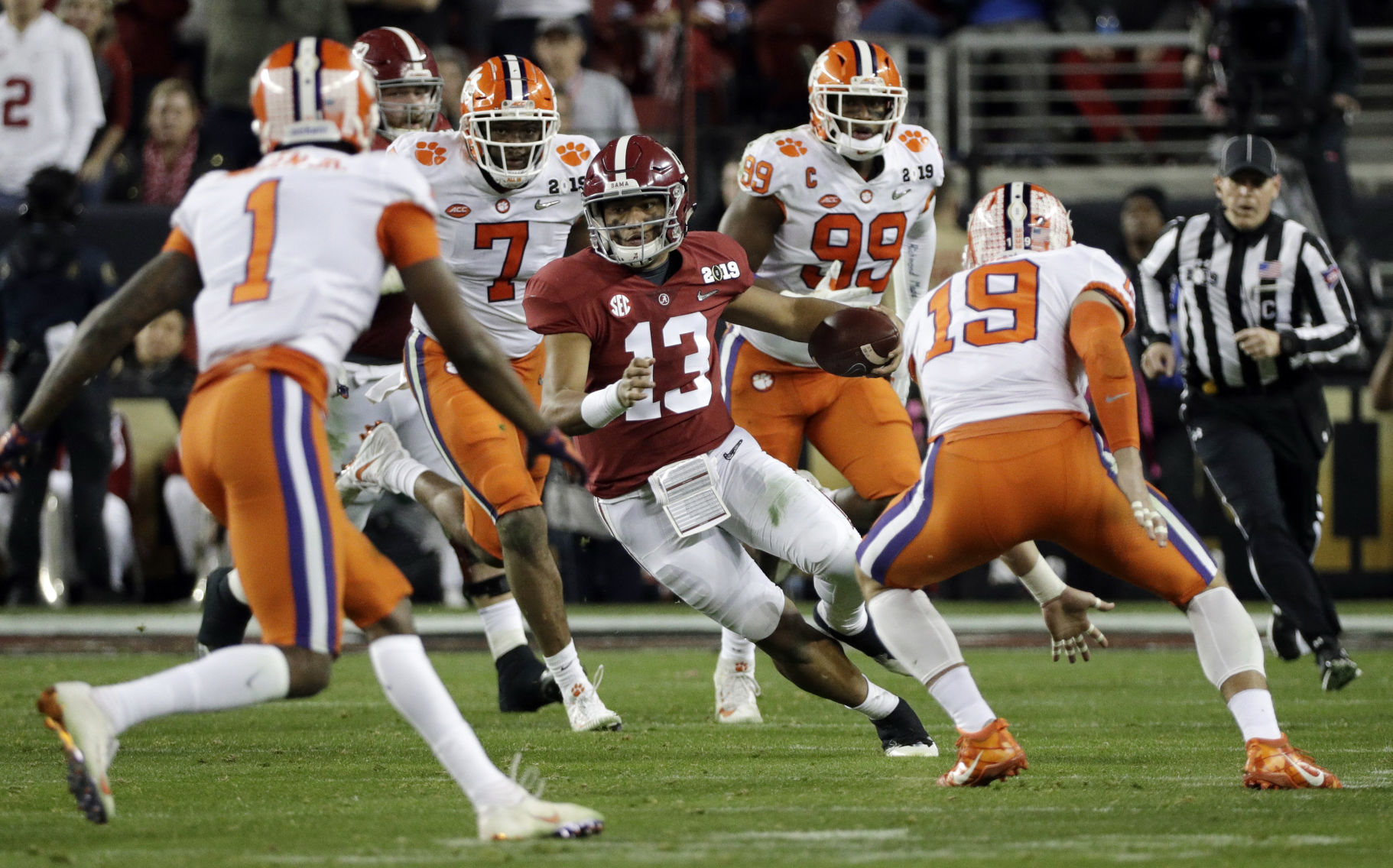 CFP National Championship Clemson Alabama Football